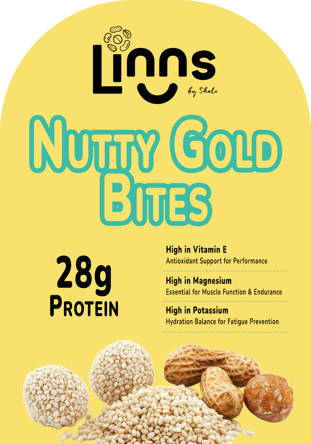Nutty Gold Bites